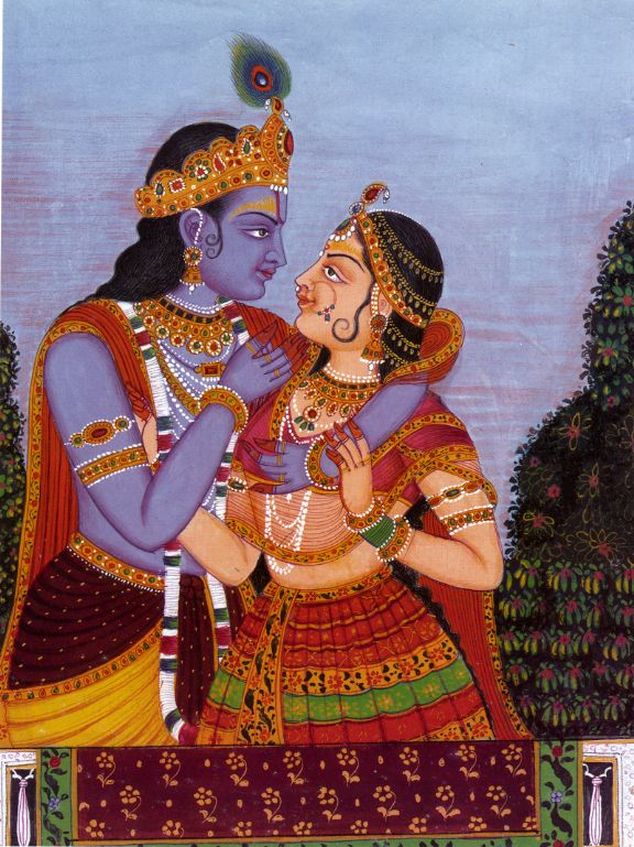 Radha and Krsna